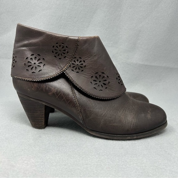 L’Artiste by Spring Step Womens Brown Soft Leather Ankle Boots Sz US 6.5-7/EU 37 - Picture 4 of 13